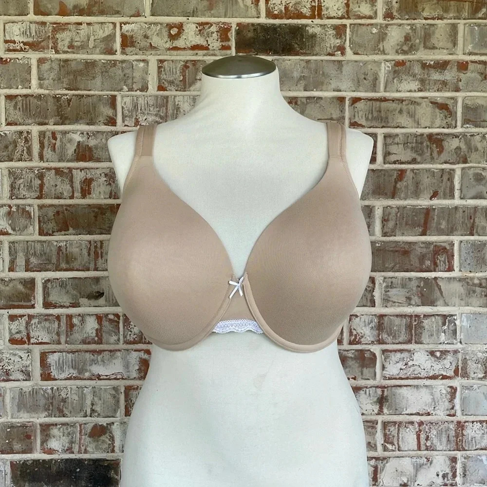 Cacique Tan Lightly Lined Full Coverage Plus Size Underwire Bra